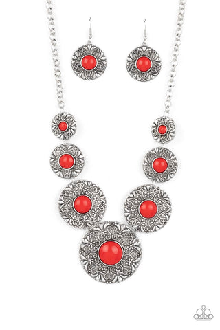 Garden Glade - Red - Paparazzi