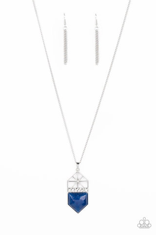 Trailblazing Talisman - Blue - Paparazzi