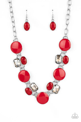 Dreaming in MULTICOLOR - Red - Paparazzi