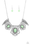 Glimmering Groves - Green - Paparazzi