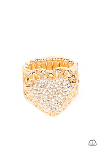 Romantic Escape - Gold - Paparazzi