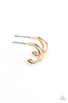 Charming Crescents - Gold - Paparazzi