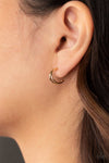 Charming Crescents - Gold - Paparazzi