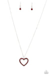 Dainty Darling - Red - Paparazzi