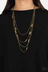 Metallic Monarch - Brass - Paparazzi