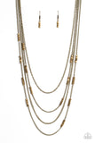 Metallic Monarch - Brass - Paparazzi