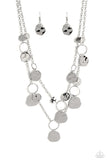 Hammered Horizons - Silver - Paparazzi