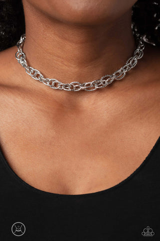 If I Only Had a CHAIN - Silver - Paparazzi
