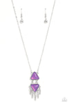 Under the FRINGE - Purple - Paparazzi