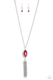 Tassel Tabloid - Red - Paparazzi