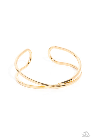 Teasing Twist - Gold - Paparazzi