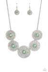 Chrysanthemum Craze - Green - Paparazzi