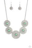 Chrysanthemum Craze - Green - Paparazzi