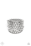 Dotted Decorum - Silver - Paparazzi