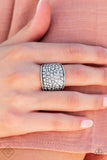 Dotted Decorum - Silver - Paparazzi