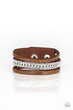 Rollin’ In Rhinestones - Brown - Paparazzi