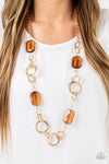 Stained Glass Glamour - Brown - Paparazzi